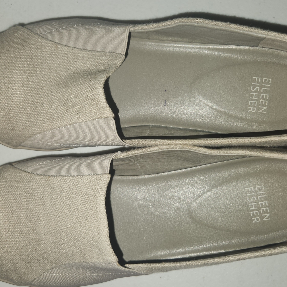 Eileen Fisher Chase Light Tan Shoes